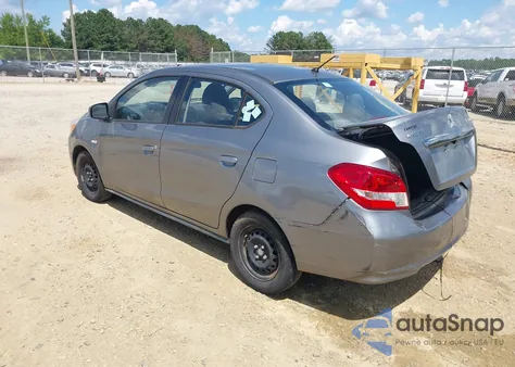 2019 Mitsubishi Mirage G4 Es z USA, uszkodzony, nr VIN ML32F3FJ1KHF11431